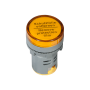 Сигнальная eco ad22-22smd желтая 24v ac/dc, Аско [eco090010006]