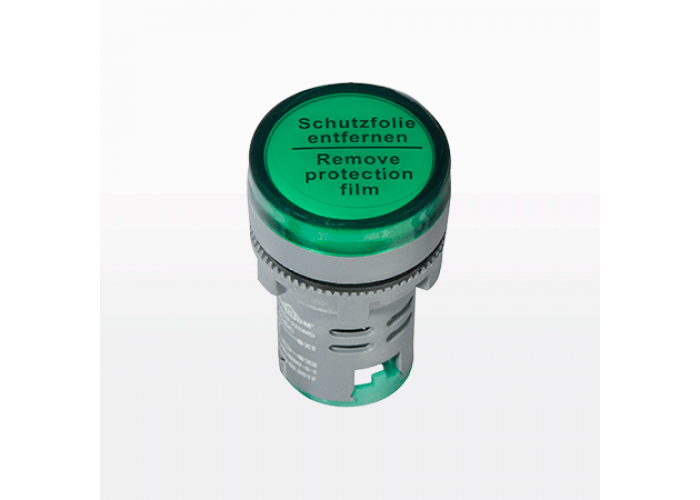 Сигнальная eco ad22-22smd зеленая 220v ac, Аско [eco090010011]