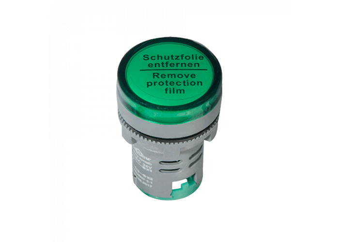 Сигнальная eco ad22-22smd зеленый 24v ac/dc, Аско [eco090010007]