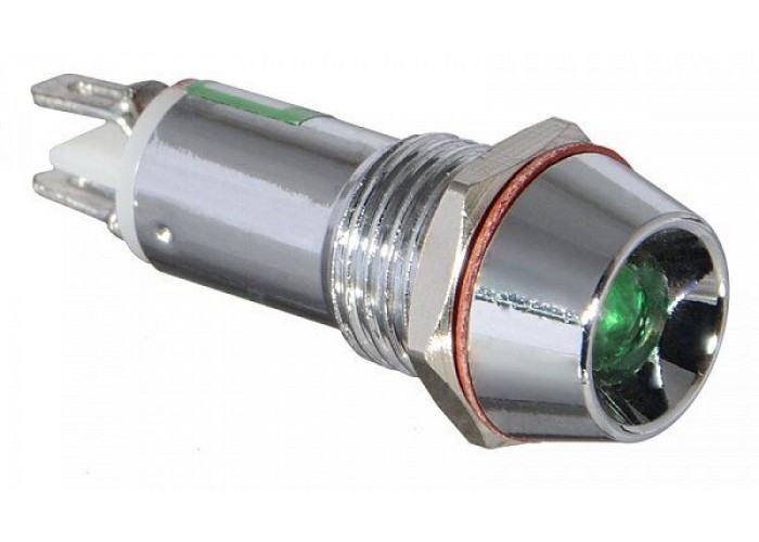 Светосигнальная арматура ad22c-8 зеленая 24v ac/dc, Аско [a0140030103]