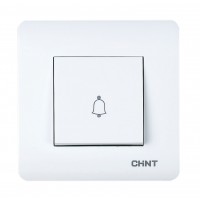 Вимикач дверного дзвоника Chint NEW3 білий (715387)