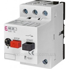 Автомат захисту двигуна ETI 004648005 MPE25-1.0