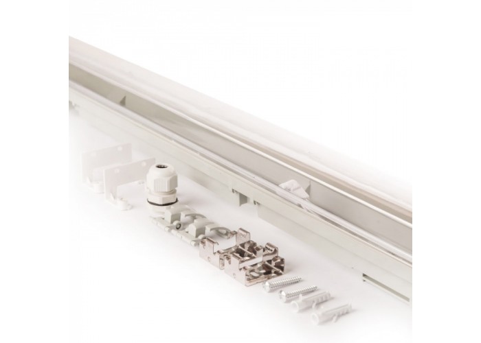 Світильник промисловий ЕВРОСВЕТ 1*1200мм під лампу Т8 LED-SH-20 IP65 Slim