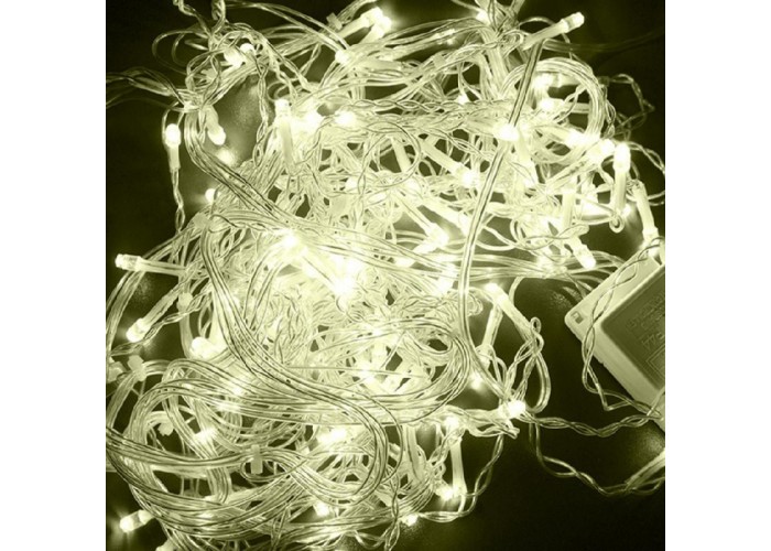 Гірлянда STARLIGHT лінійна теплий-білий 100LED IP20 прозорий 5м