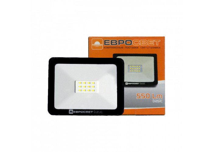 Прожектор світлодіодний ES-10-504 BASIC-XL 550Лм 6400К