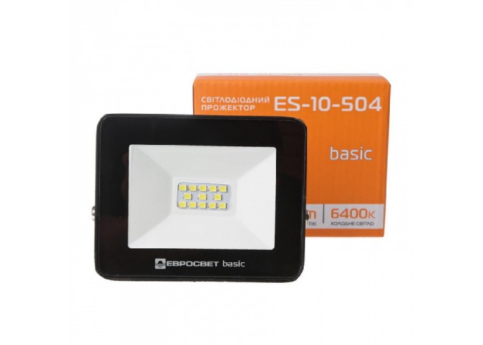 Прожектор світлодіодний ES-10-504 BASIC 550Лм 6400К