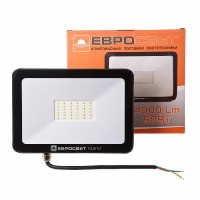 Прожектор світлодіодний ЕВРОСВЕТ 50Вт 6400К EV-50-504 STAND-XL 4000Лм