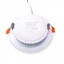 Світильник точковий врізний EVROLIGHT 12Вт коло PLAIN-12R 4200К