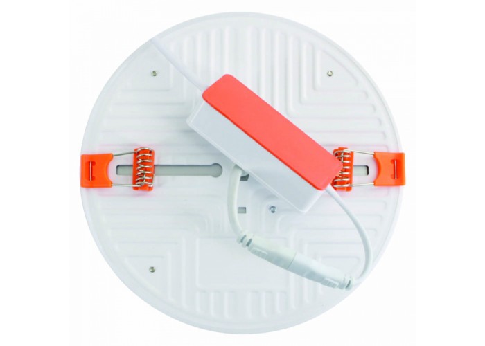 Світильник точковий врізний ЕВРОСВЕТ 24Вт коло LED-R-170-24 6400К без рамки