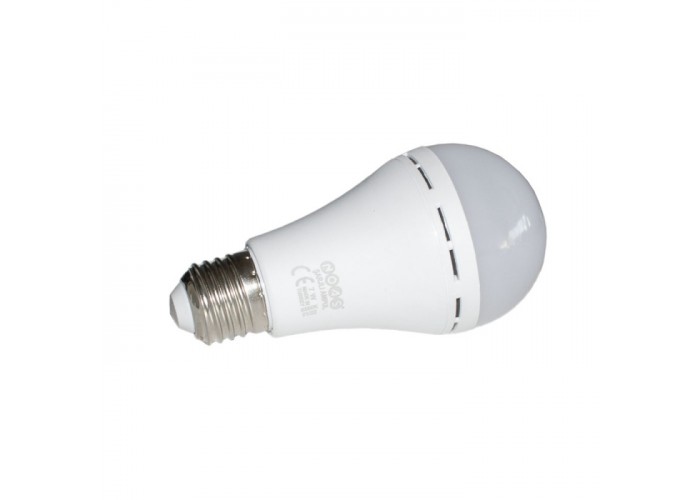 Ліхтар-лампа акумуляторна Е27 LED NOAS АС7W DC3W 6400K