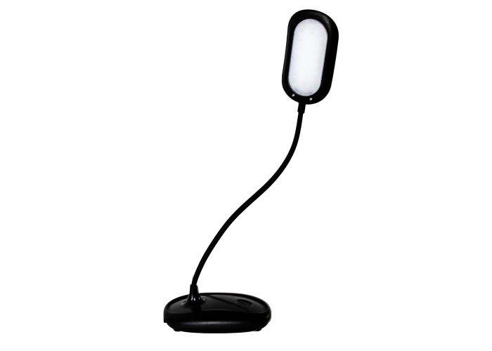 Настільна LED лампа з акумулятором Ridy Flex-01 чорна