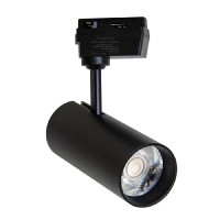 Трековий світильник Accente A-20-02 20Вт 4200К чорний