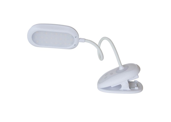 Настільна LED лампа з акумулятором Ridy Flex-02 біла