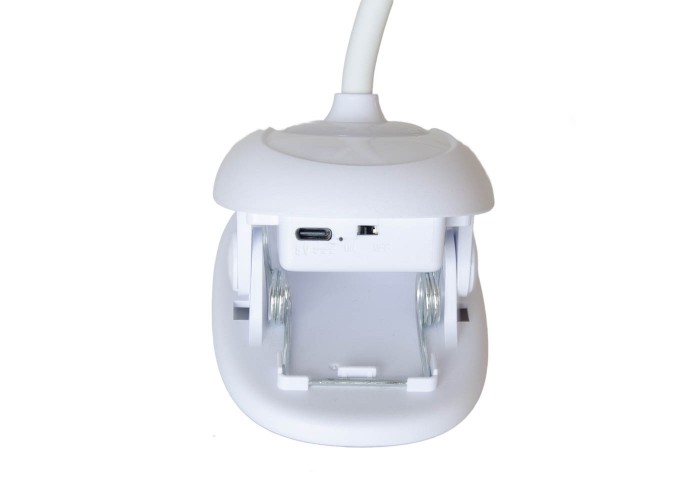 Настільна LED лампа з акумулятором Ridy Flex-02 біла