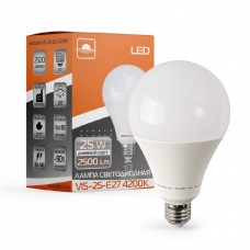 Лампа світлодіодна високопотужна ЕВРОСВЕТ 25Вт 4200К (VIS-25-E27)