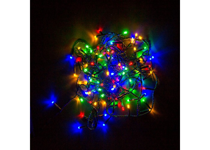 Гірлянда STARLIGHT лінійна мульті 100LED IP20 чорний 5м