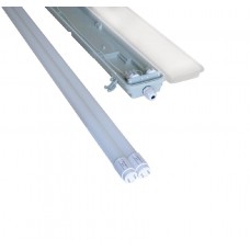 Світильник ЕВРОСВЕТ LED-SH-40 2*1200 IP65 з лампами 18Вт 6400К