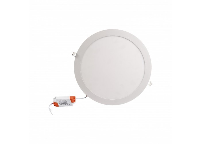 Світильник точковий врізний ЕВРОСВЕТ 24Вт коло LED-R-300-24 6400К