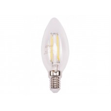 Филаментная светодиодная лампа Luxel 071-H C35 4W E14 2700K 440 lm 4 нити  (071-H 4W)