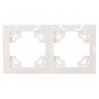 Рамка 2-я горизонтальная BRAVO (5022) белый