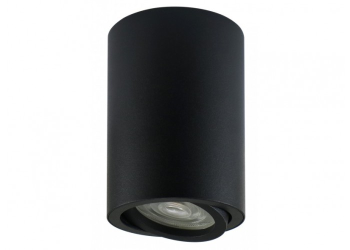 Акцентный светильник luxel GU10 IP20 черный (DLD-04B)