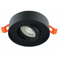 Акцентный светильник luxel GU5.3 IP20 черный (DLD-01B)