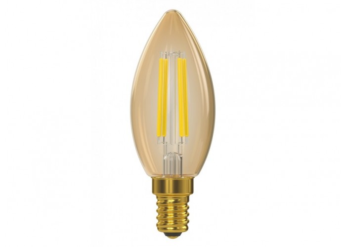 Филаментная светодиодная лампа Luxel 071-HG 5W E14 2500K (071-HG 5W) Gold