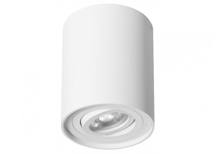 Акцентный светильник luxel GU10 IP20 белый (DLD-05W)