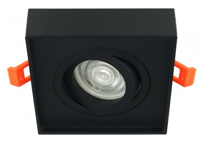Акцентный светильник luxel GU5.3 IP20 черный (DLD-02B)