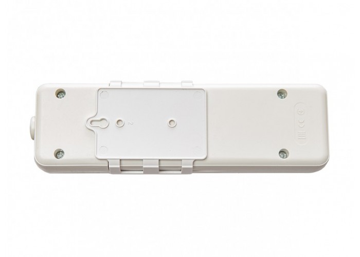 Колодка Luxel AURA 3 розетки с выключателем (7421)