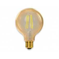 Филаментная светодиодная лампа Luxel 078-HG 8W G95 E27 2500K (078-HG) Gold