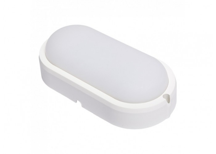Светодиодный светильник Luxel 179x88x56 овал 12 w 6000 K IP65 (BSO-12C)