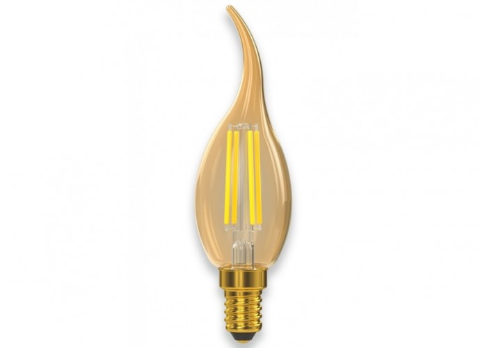 Филаментная светодиодная лампа Luxel 074-HG 5W E14 2500K (074-HG 5W) Gold