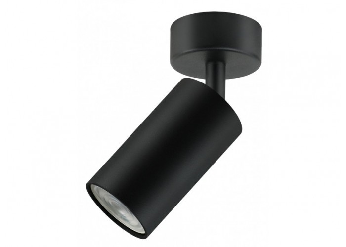 Акцентный светильник luxel GU10 IP20 черный (DLD-08B)