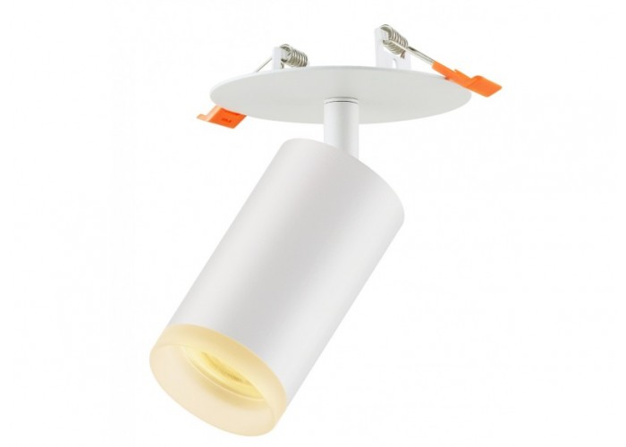 Акцентный светильник luxel GU10 IP20 белый (DLD-09W)