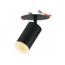 Акцентный светильник luxel GU10 IP20 черный (DLD-09B)