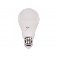 Светодиодная лампа Luxel A60 10W 220V E27 6500K (ECO 060-CE 10W)