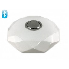 Светодиодный светильник Luxel 410х95мм IP20 с Bluetooth динамиком и пультом управления 48W (CLNR-48)