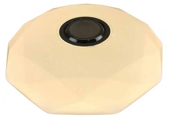 Светодиодный светильник Luxel 410х95мм IP20 с Bluetooth динамиком и пультом управления 48W (CLNR-48)