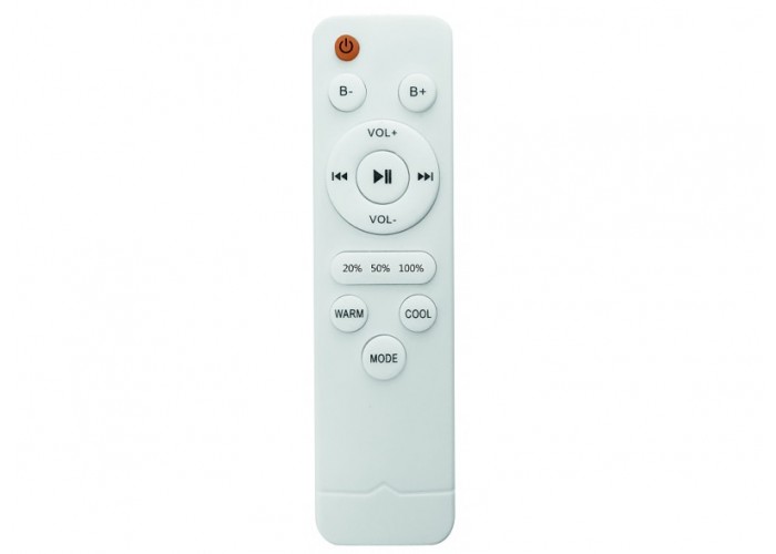 Светодиодный светильник Luxel 410х95мм IP20 с Bluetooth динамиком и пультом управления 48W (CLNR-48)