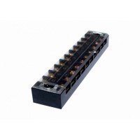 Клеммная колодка защищенная карболитовая ElectrO до 10 полюсов 15А 1510 (TB1510)