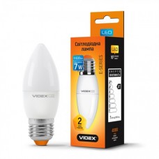 Лампа светодиодная VIDEX  C37e 7W E27 4100K 220V (24957)