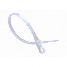 Хомут кабельный ElectrO Хб пластиковый под винт белый 4,3mm x 220mm (XbG43220W)
