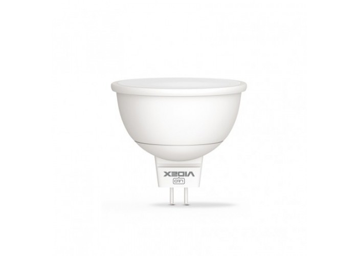 Лампа светодиодная VIDEX MR16е 5W GU5.3 4100K 220V (23930)