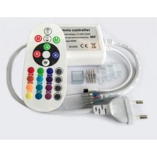 Контроллер для светодиодной ленты Biom NEON smd 5050 220В RGB 700W-IV-24-N  (12674)
