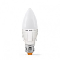 Лампа светодиодная VIDEX C37 7W E27 4100K 220V (23881)