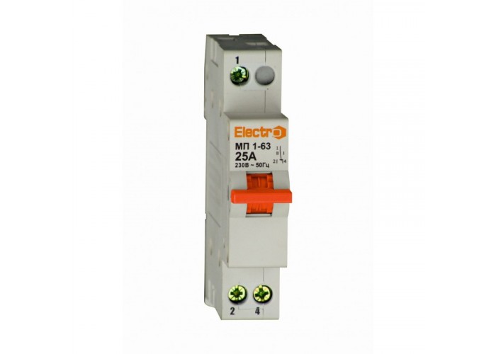 Переключатель нагрузки ElectrO 1 полюс 40A I-0-II 230B/400B (MP63140)