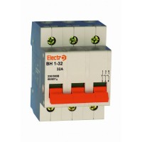 Выключатель нагрузки ElectrO ВН1-32 3 полюса 32A 230B/400B (VN323032)