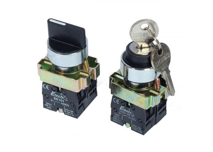 Кнопка ElectrO ВD21 2-х позиционный переключатель 29mm NO (BD21NO)