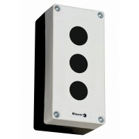 Корпус ElectrO КПК для установки кнопок 3 отв. белый (KPK3W)